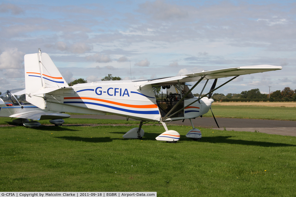 G-CFIA, 2008 Skyranger Swift 912S(1) C/N BMAA/HB/561, Skyranger Swift 912S(1), Breighton Airfield, September 2011.