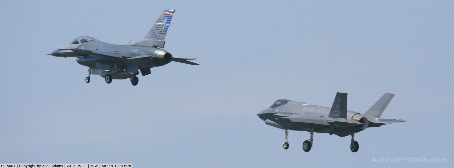 09-5004, 2009 Lockheed Martin F-35A Lightning II C/N AF-17, Lockheed F-35A (AF-17) landing at NASJRB Fort Worth