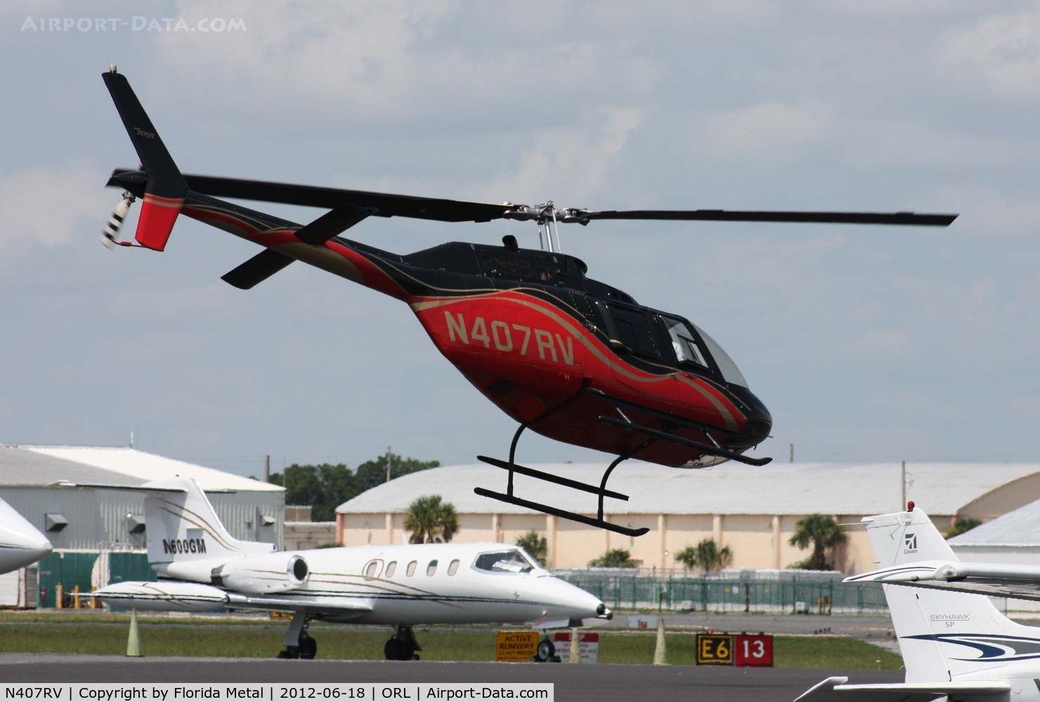 N407RV, Bell 206B C/N 3621, Bell 206