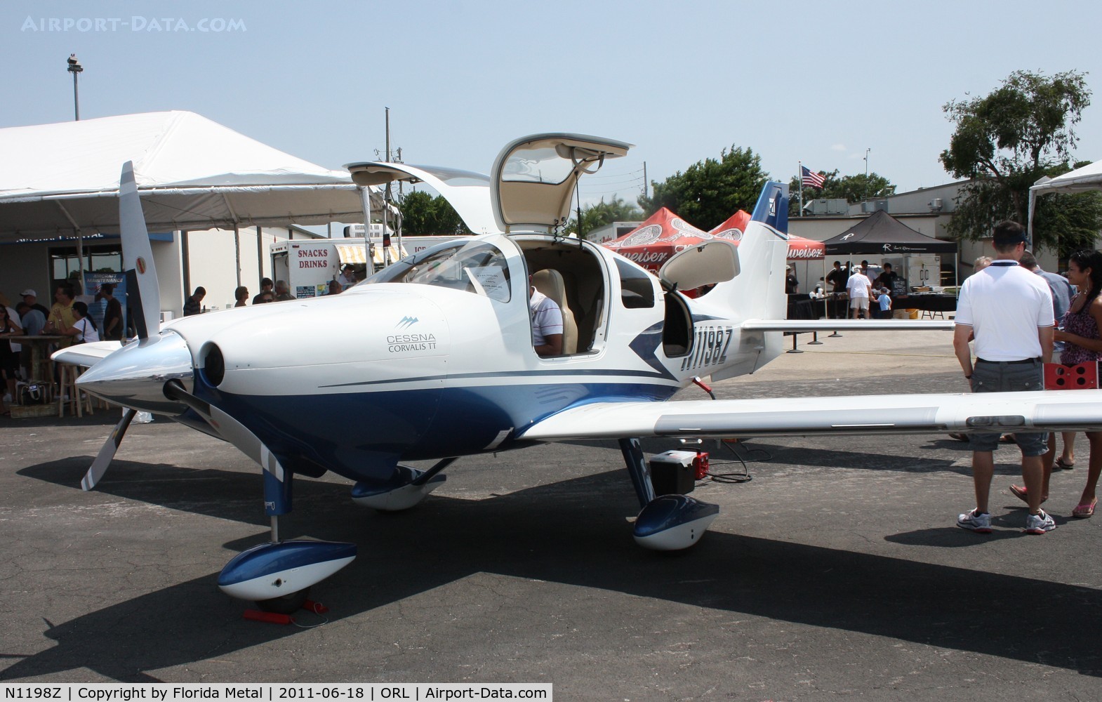 N1198Z, Cessna LC41-550FG C/N 411151, Cessna 400