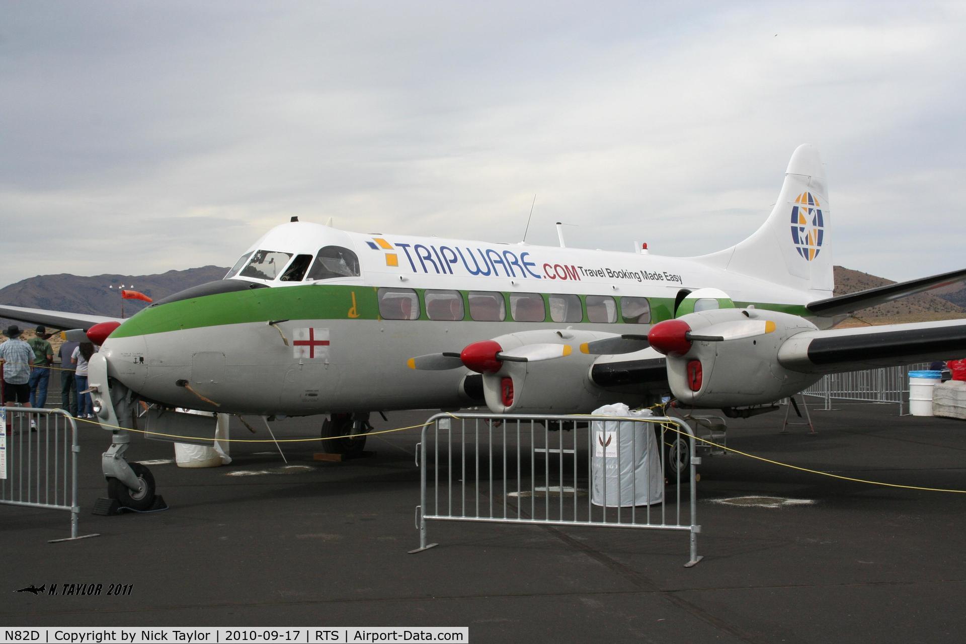 N82D, 1958 De Havilland DH-114 Heron C/N 14130, Reno 2010