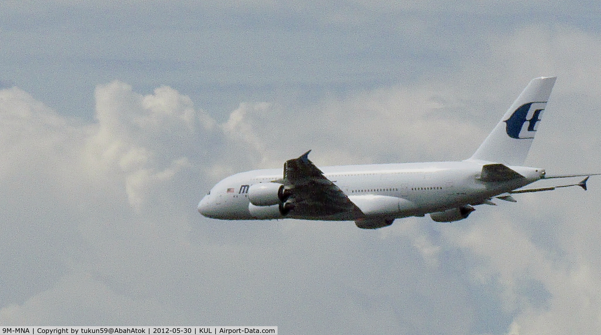 9M-MNA, 2011 Airbus A380-841 C/N 078, Malaysia Airlines