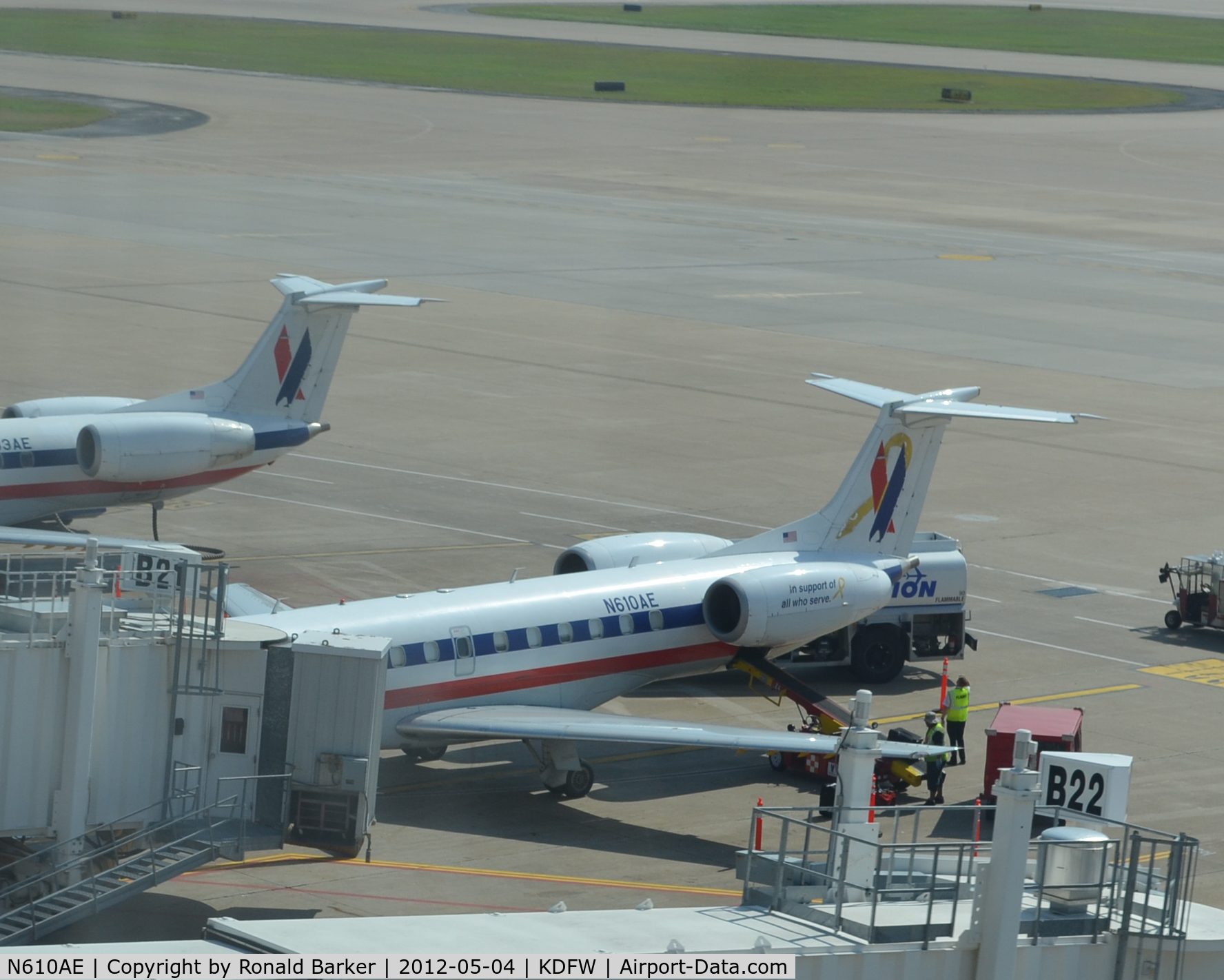 N610AE, 1998 Embraer ERJ-145LR (EMB-145LR) C/N 145073, Dallas