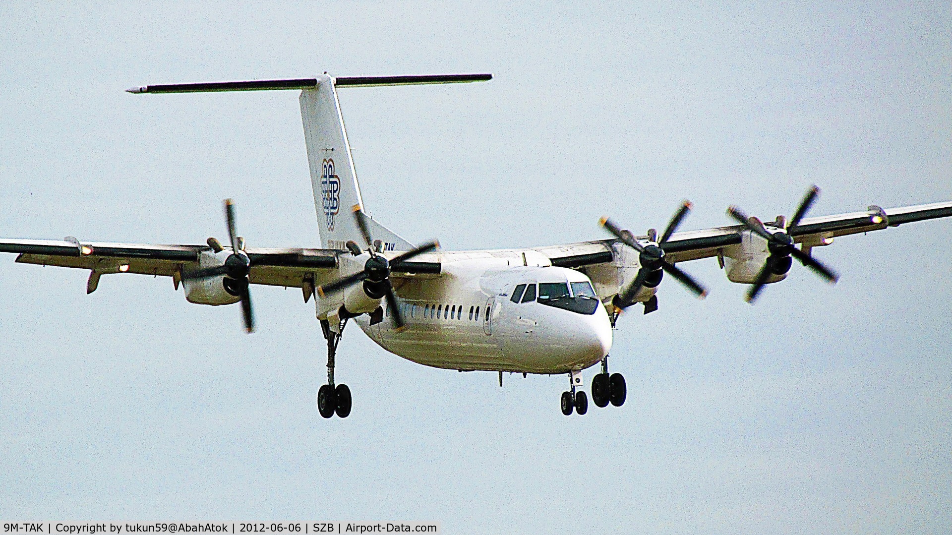 9M-TAK, 1988 De Havilland Canada DHC-7-110 Dash 7 C/N 110, Berjaya Air