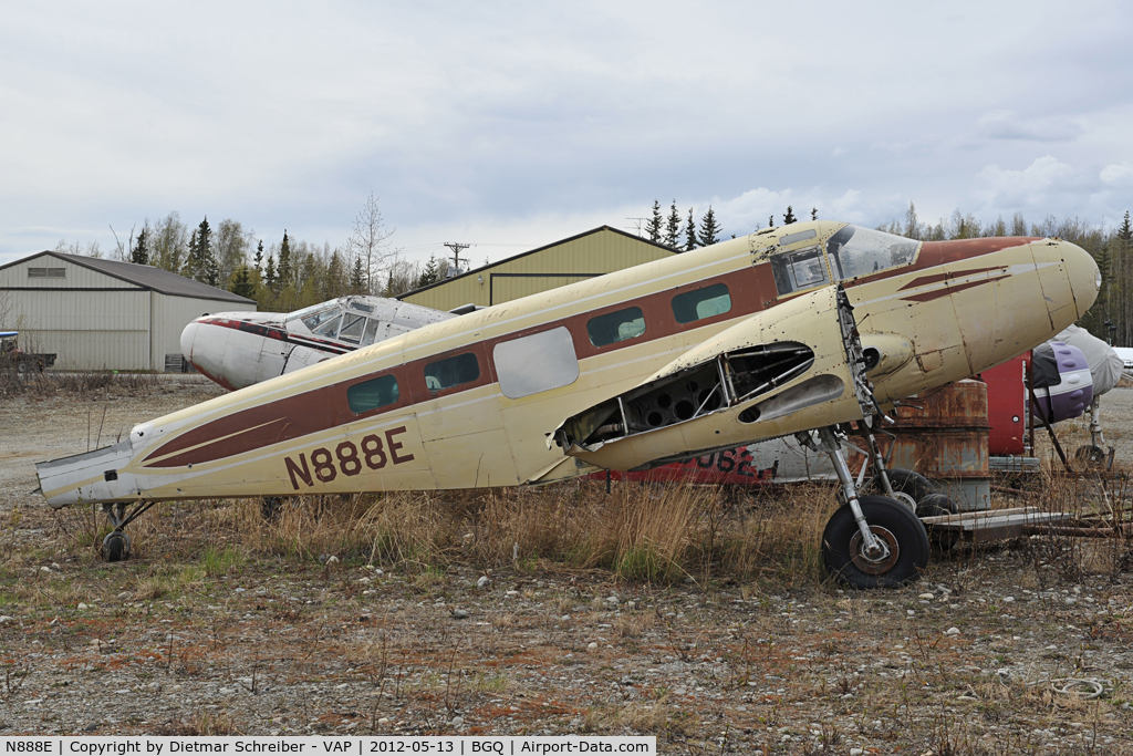 N888E, 1951 Beech C-45G Expeditor C/N AF-255, Beech 18