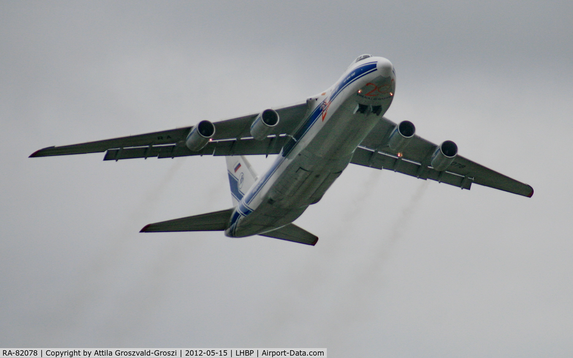 RA-82078, 1996 Antonov An-124-100 Ruslan C/N 9773054559153, LHBP/BUD Budapest, Liszt Ferenc International Airport II.