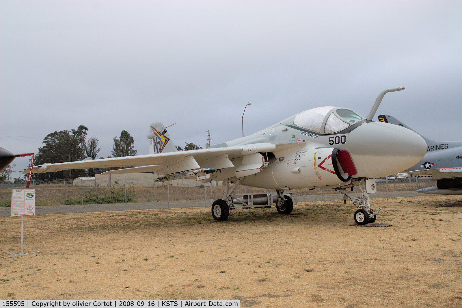 155595, Grumman A-6E Intruder C/N I-321, nice collection at Santa Rosa