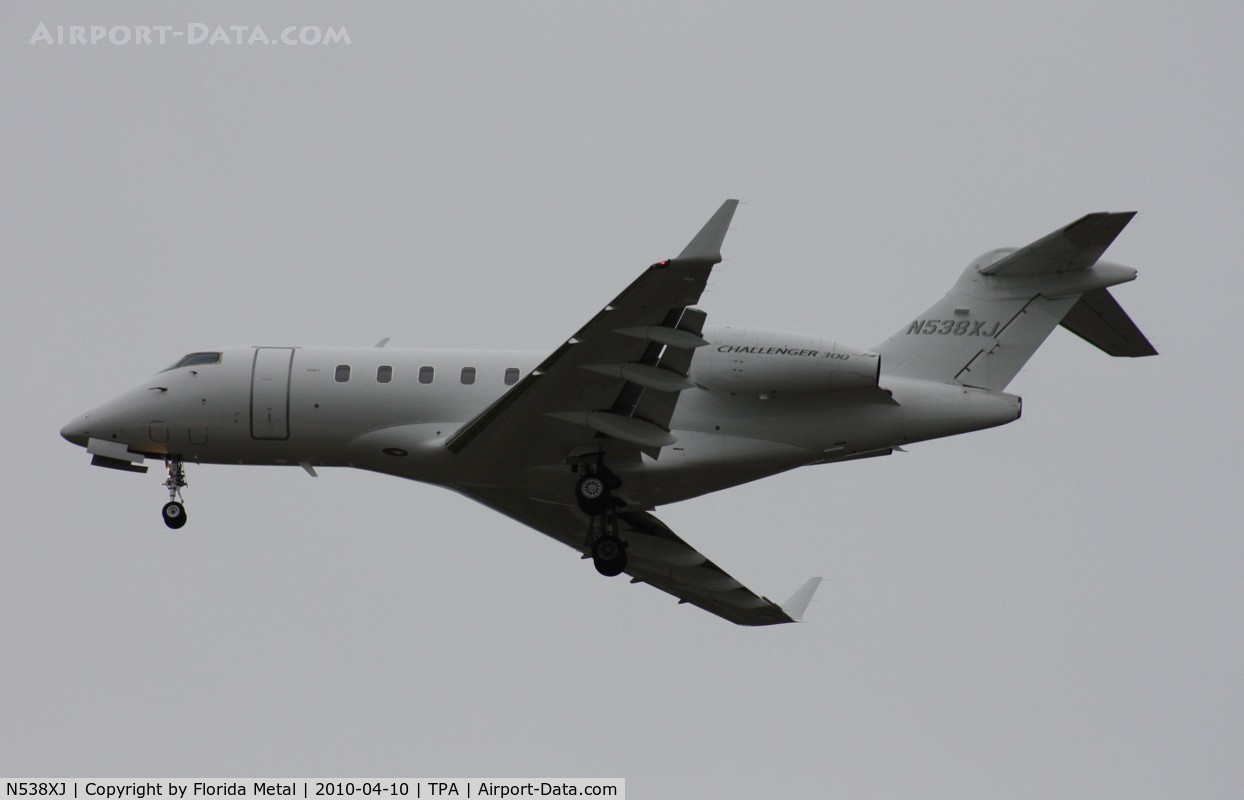 N538XJ, 2008 Bombardier Challenger 300 (BD-100-1A10) C/N 20224, Challenger 300