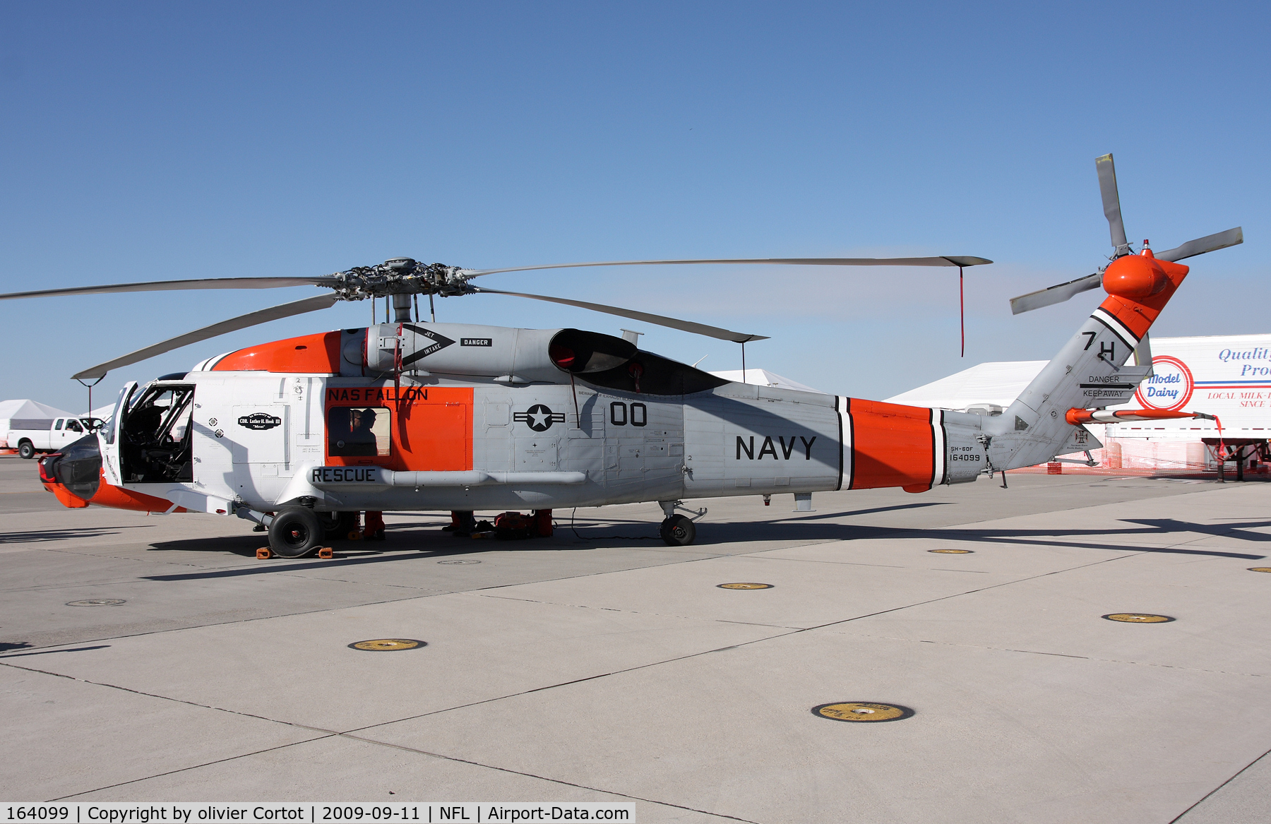 164099, Sikorsky SH-60F Ocean Hawk C/N 70.1578, Fallon airshow 2009