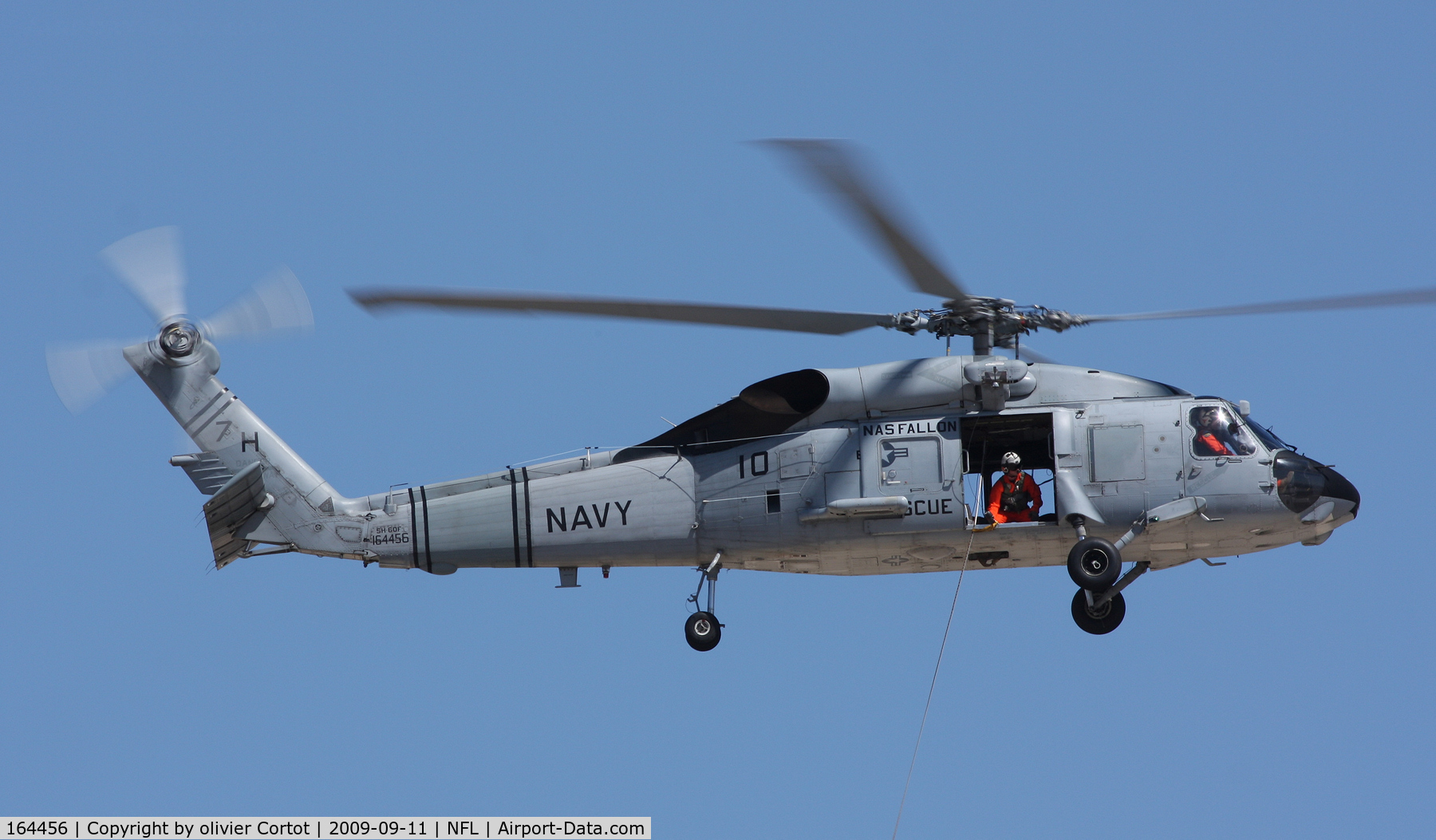 164456, Sikorsky SH-60F Ocean Hawk C/N 70.1693, Profil view