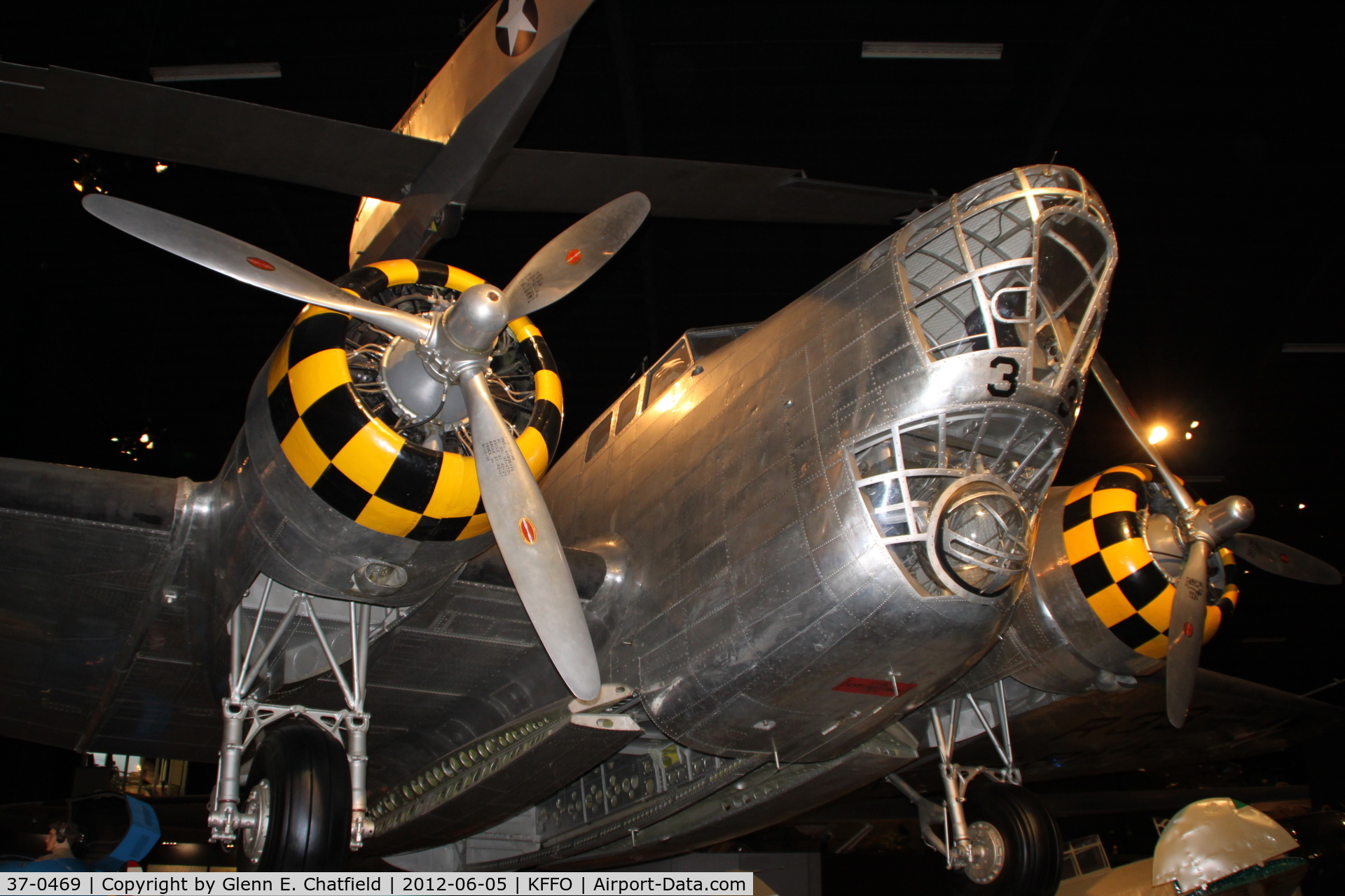37-0469, 1937 Douglas B-18A Bolo C/N 2469, At the Air Force Museum