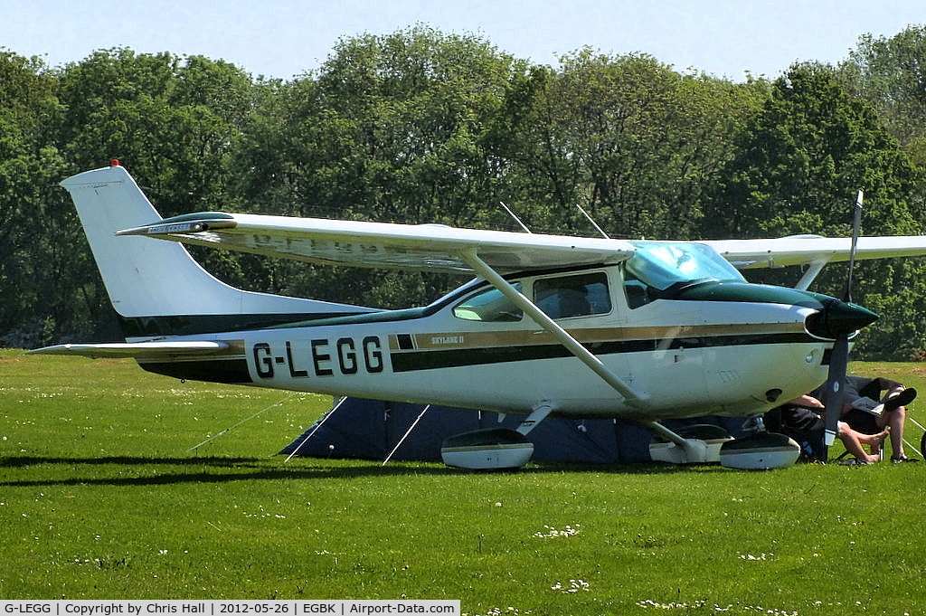 G-LEGG, 1980 Reims F182Q Skylane C/N 0145, at AeroExpo 2012