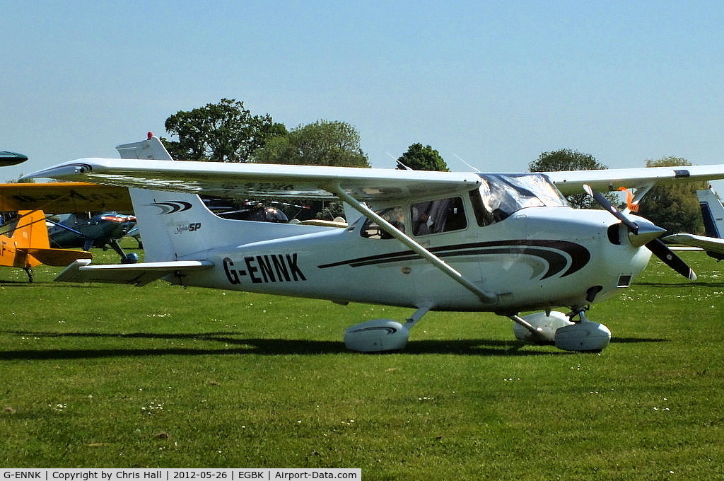 G-ENNK, 2000 Cessna 172S Skyhawk SP C/N 172S-8538, at AeroExpo 2012