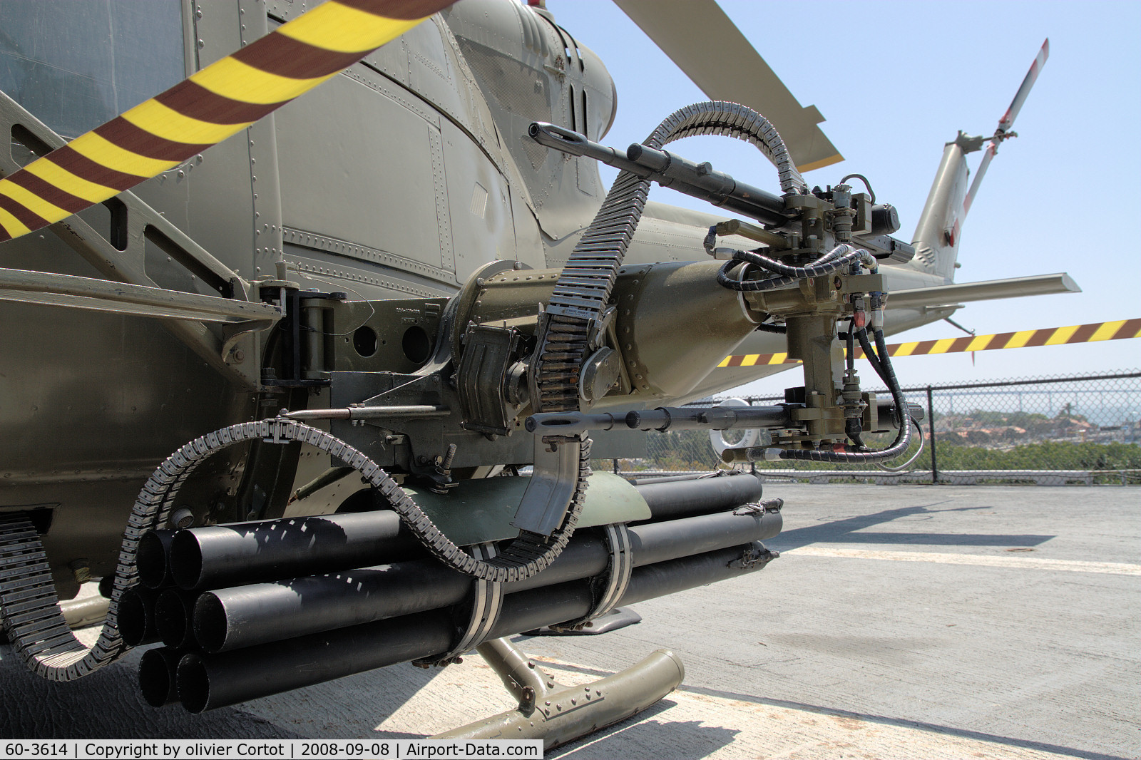 60-3614, 1960 Bell UH-1B Iroquois C/N 260, Self protection device ;-)