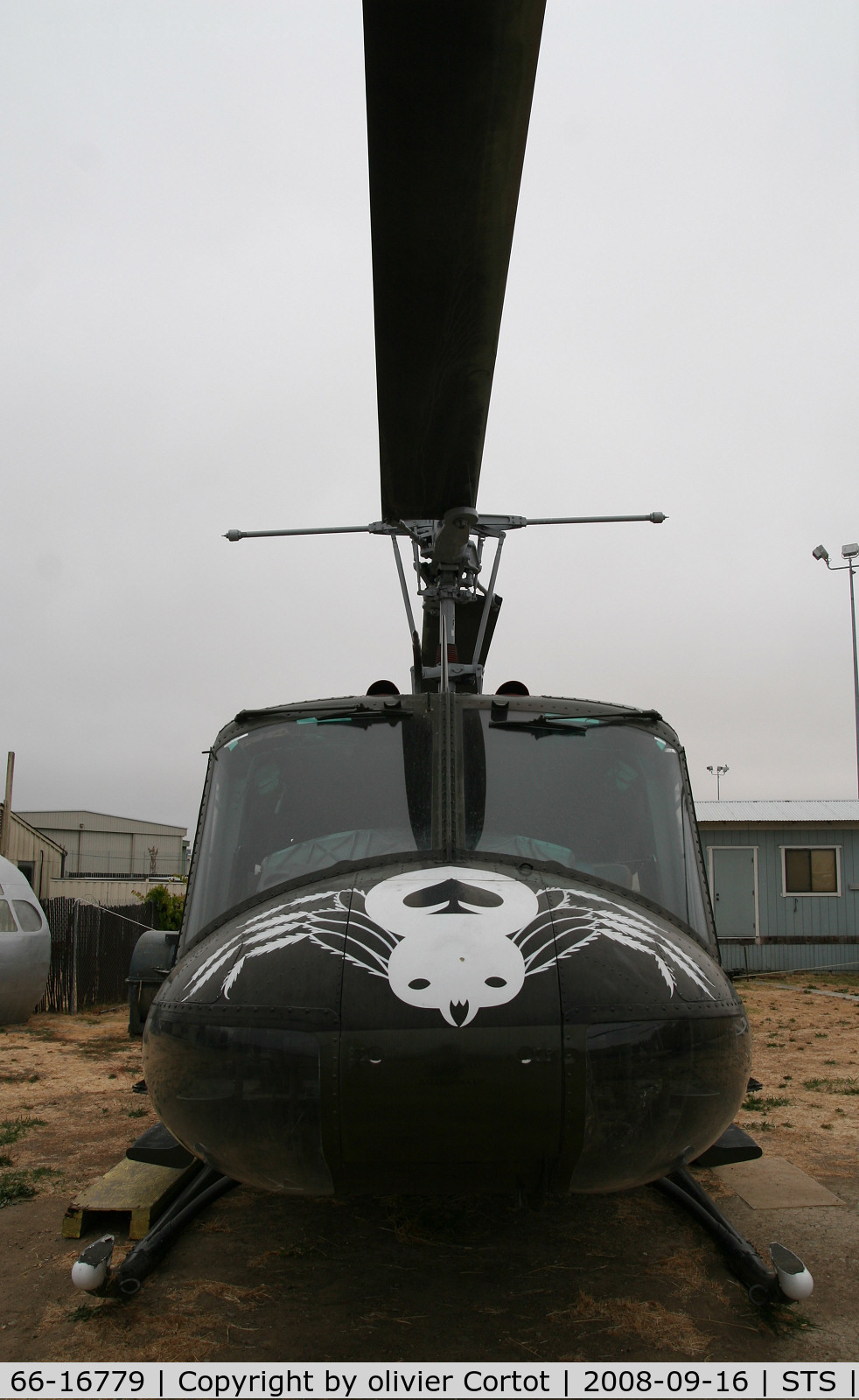 66-16779, 1966 Bell UH-1H Iroquois C/N 8973, spider on the nose
