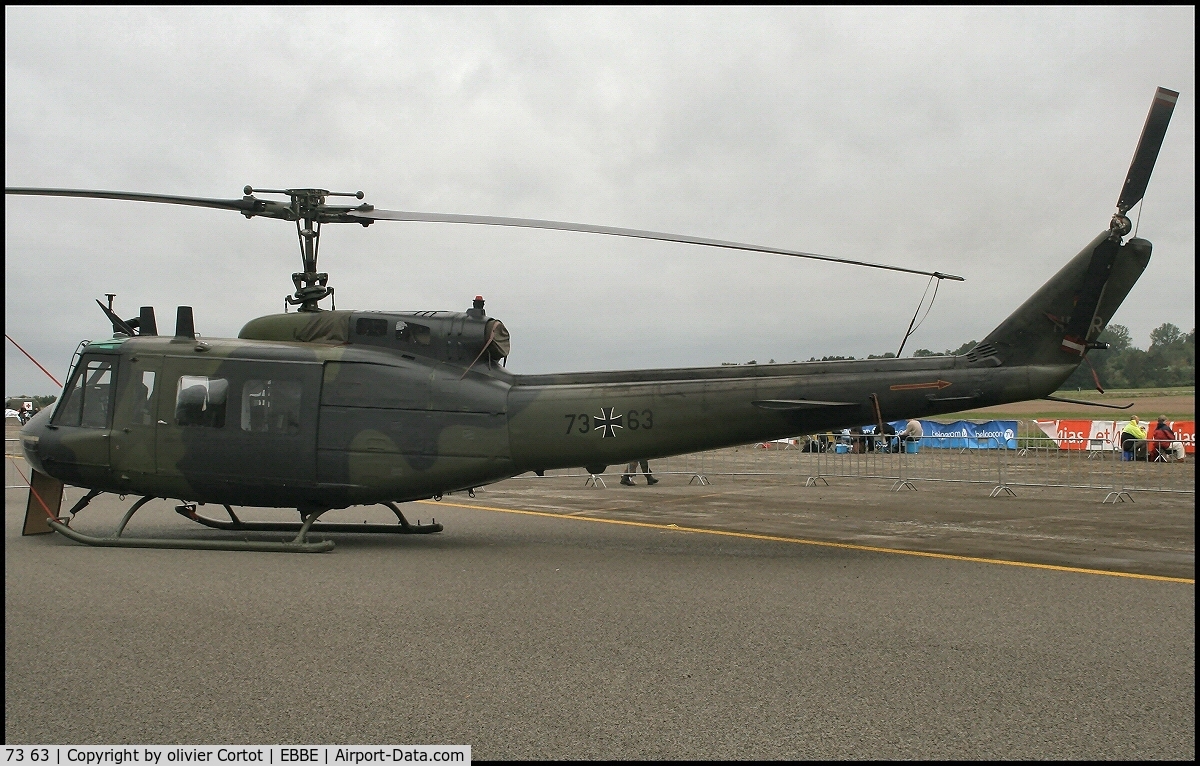 73 63, Bell (Dornier) UH-1D Iroquois (205) C/N 8483, Beauvechain airshow, sep 2006