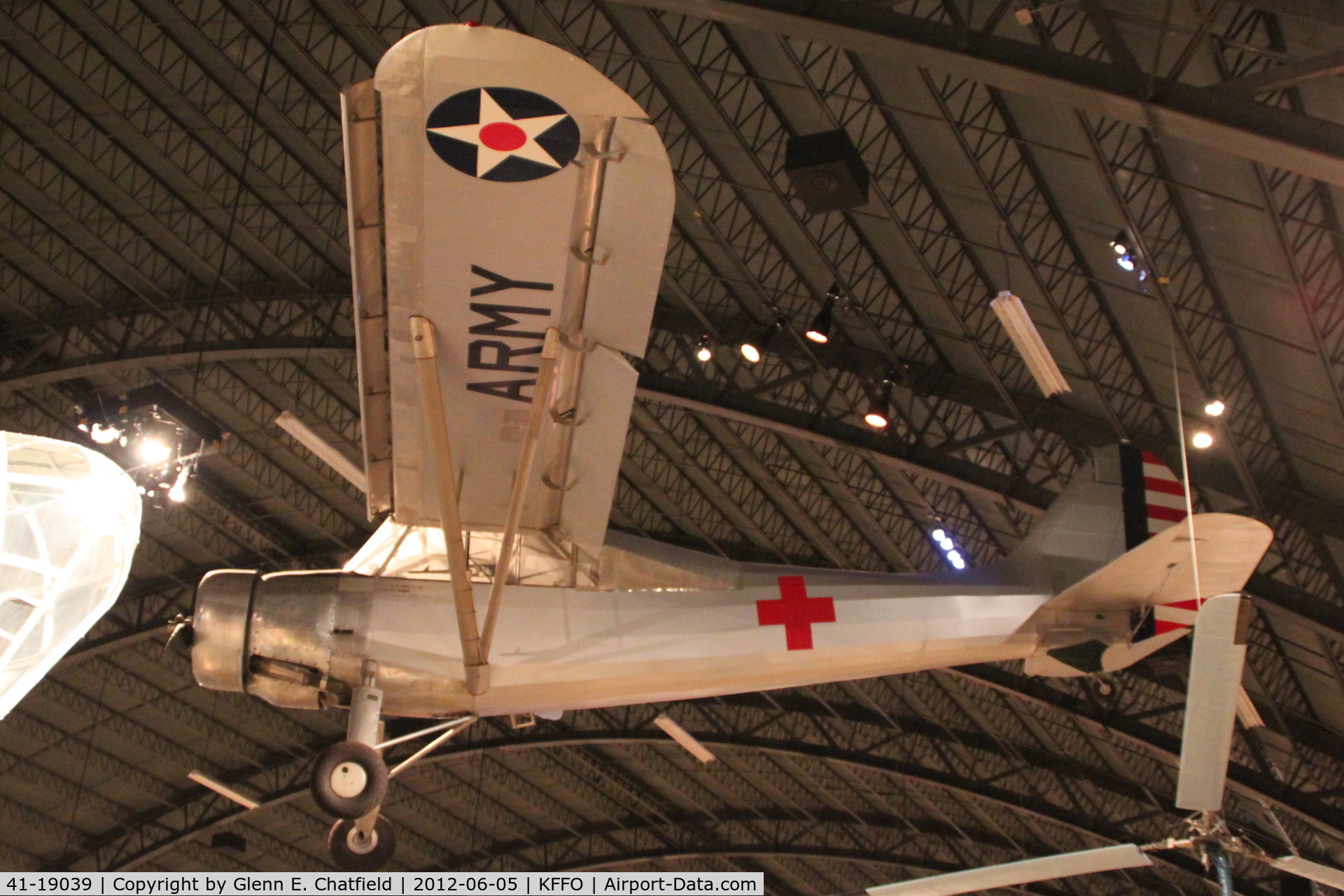 41-19039, Stinson L-1F C/N 11-2203, At the Air Force Museum