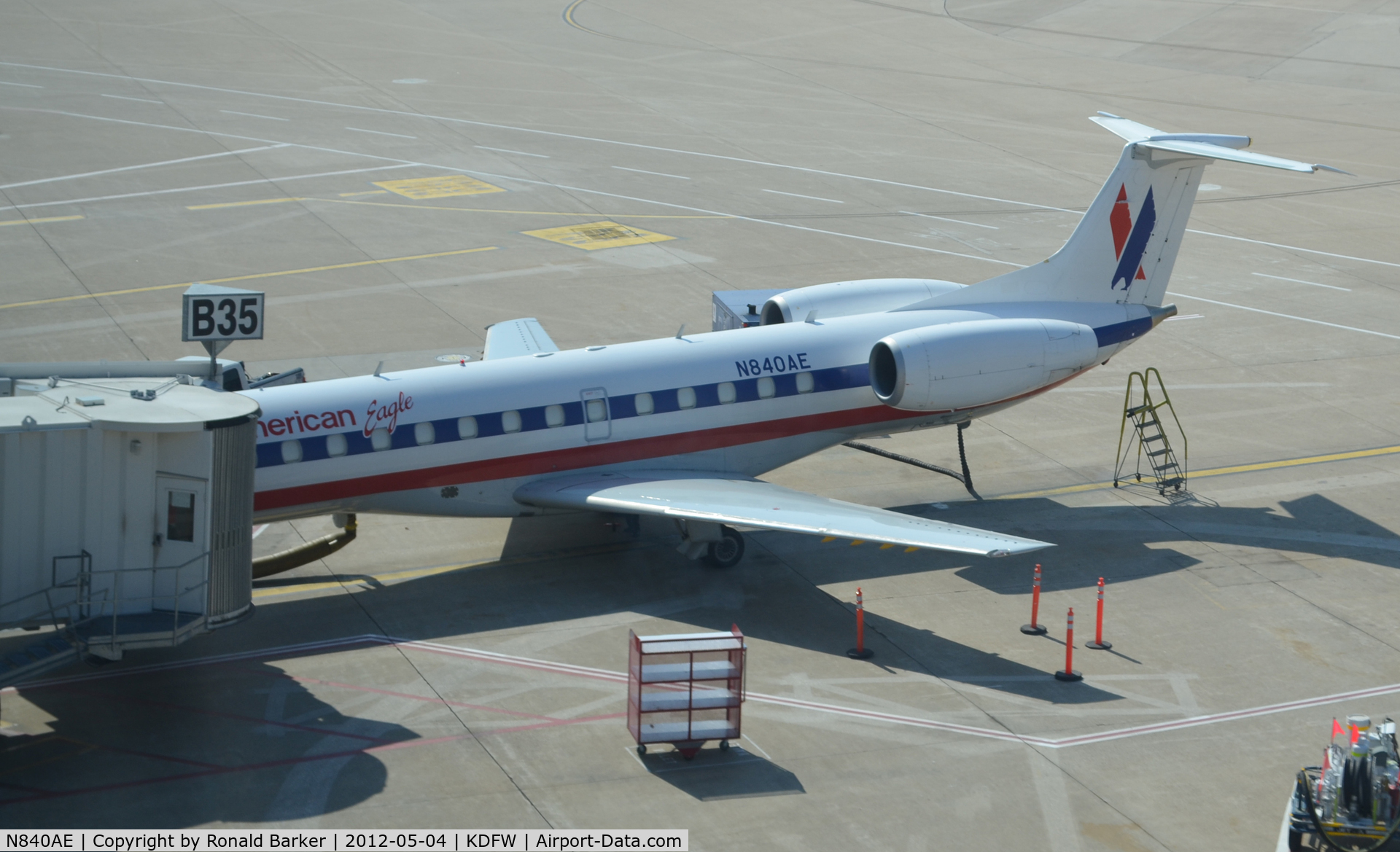 N840AE, 2002 Embraer ERJ-140LR (EMB-135KL) C/N 145656, Dallas