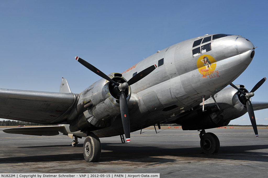N1822M, 1945 Curtiss Wright C-46F-1CU C/N 22521, Everts C46