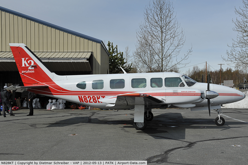 N828KT, 1980 Piper PA-31-350 Chieftain C/N 318052098, K2 Aviation Piper 31