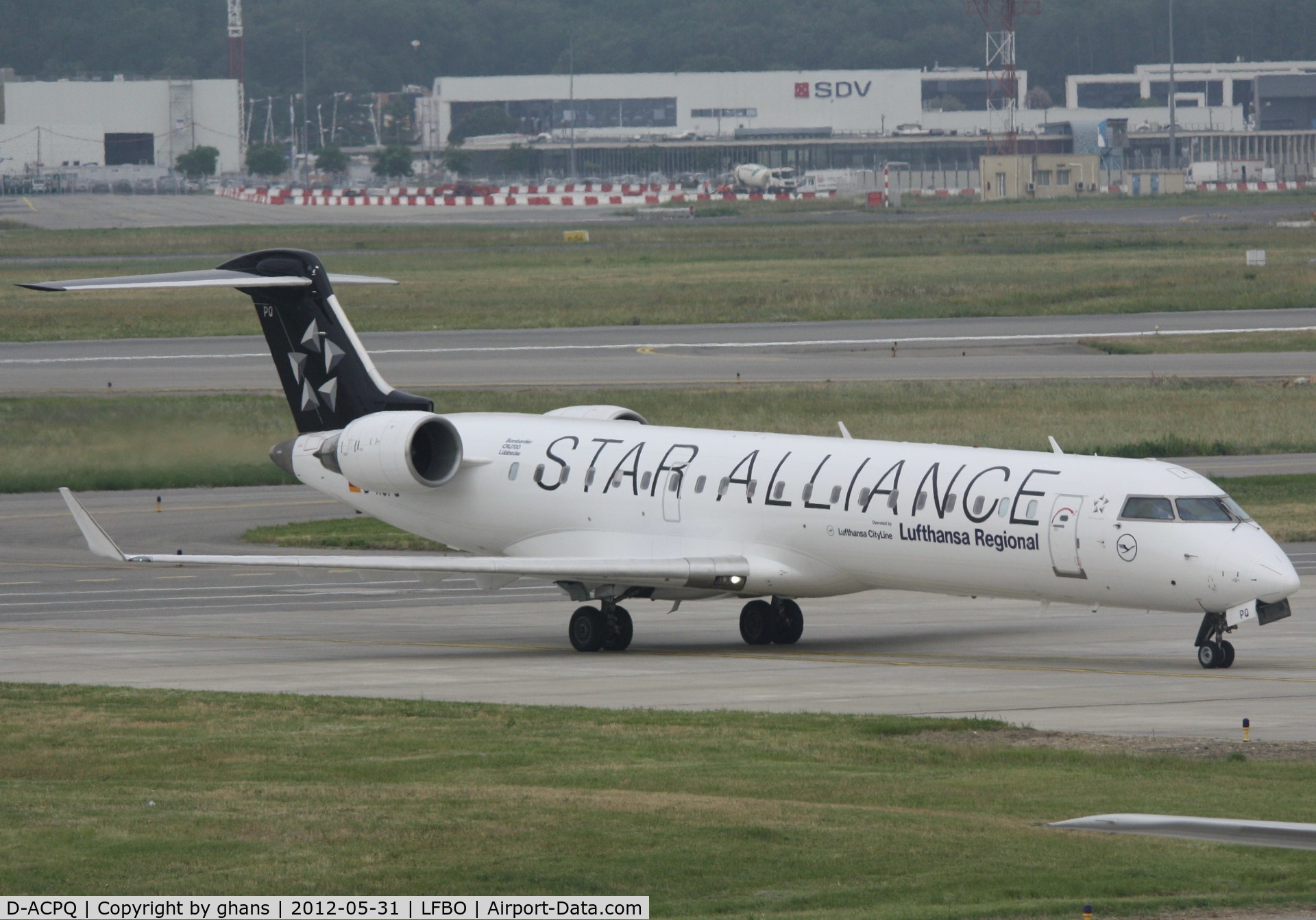 D-ACPQ, 2003 Canadair CRJ-700 (CL-600-2C10) Regional Jet C/N 10091, Star Alliance