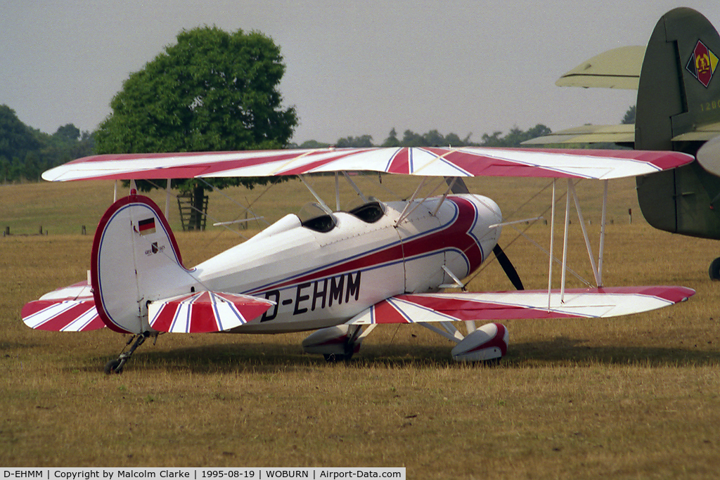 D-EHMM, Great Lakes 2T-1 Sport Trainer C/N 0762, Great Lakes 2T-1A-2  at The De Havilland Moth Club International Rally at Woburn Abbey in 1995.