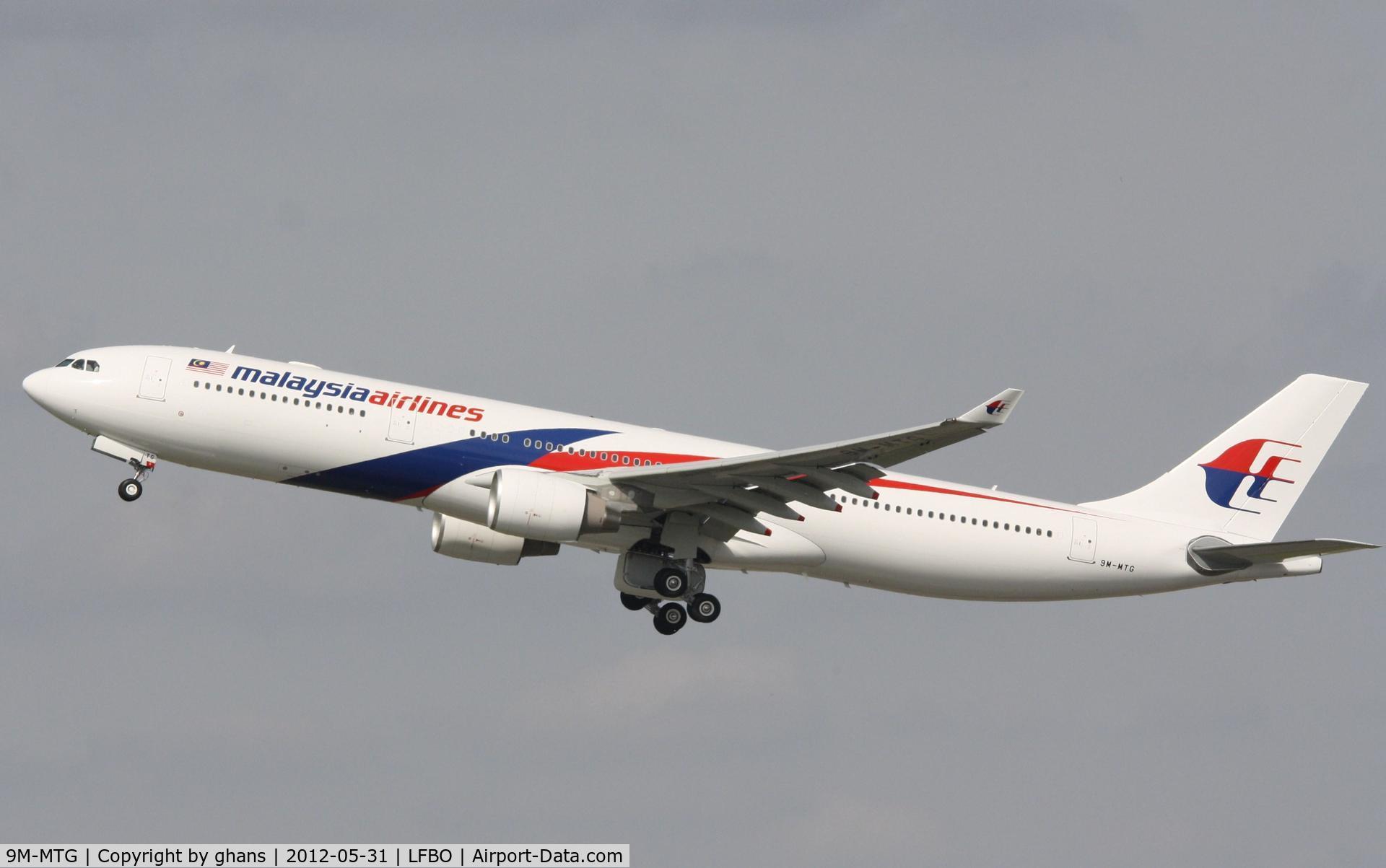 9M-MTG, 2012 Airbus A330-323X C/N 1318, Deliveryflight to Malaysia