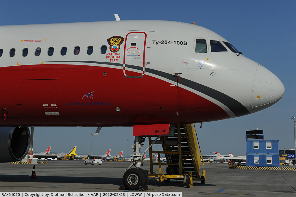 RA-64050, 2009 Tupolev Tu-204-100V C/N 145074-64050, Red Wings Tupolev 204