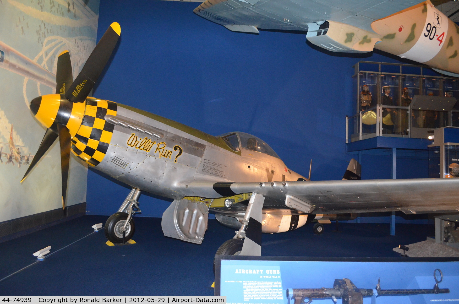 44-74939, 1944 North American P-51D Mustang C/N 122-41479, Air and Space Museum
