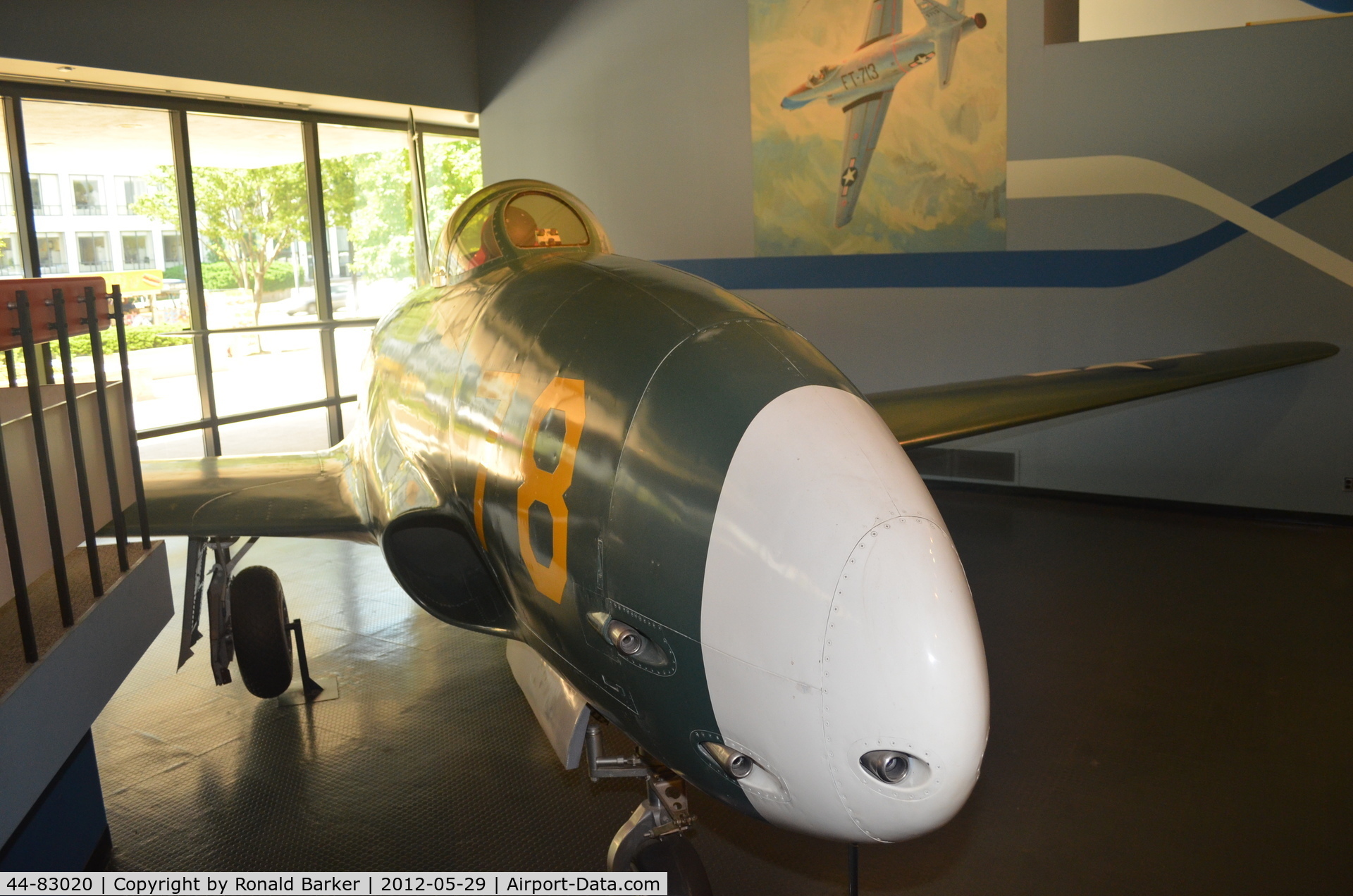 44-83020, 1943 Lockheed XP-80A Shooting Star C/N 140-1001, Air and Space Museum