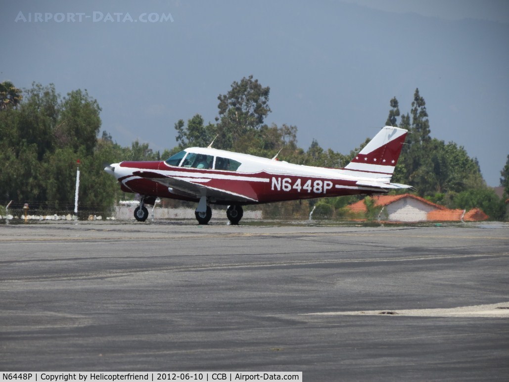 N6448P, 1959 Piper PA-24-250 Comanche C/N 24-1563, Taxiing towards the runway