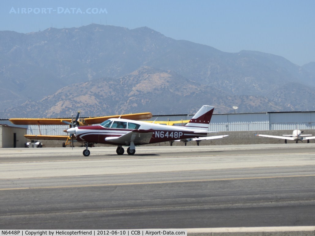 N6448P, 1959 Piper PA-24-250 Comanche C/N 24-1563, Rolling on take off roll