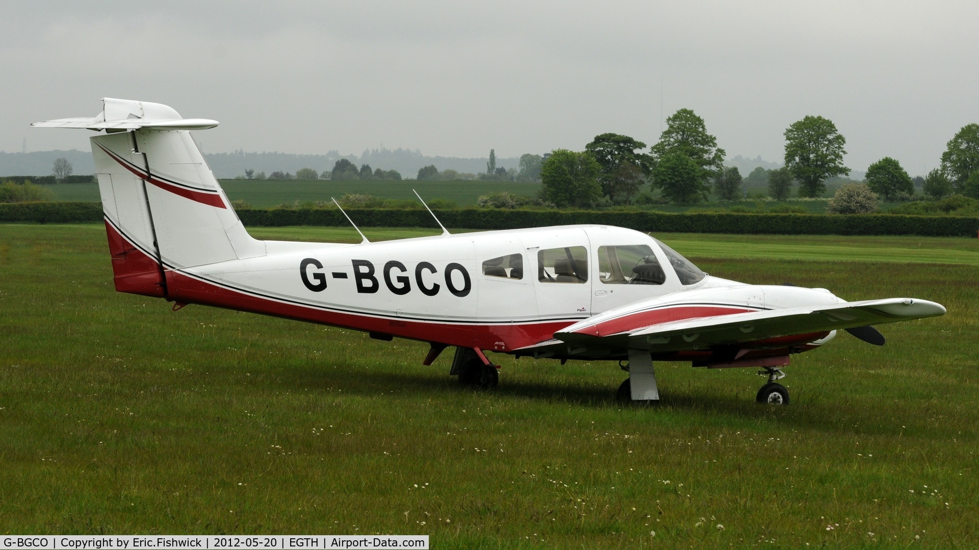 G-BGCO, 1978 Piper PA-44-180 Seminole Seminole C/N 44-7995128, 2. G-BGCO at Shuttleworth (Old Warden) Aerodrome.