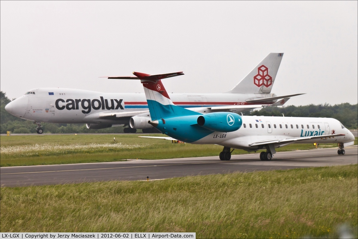 LX-LGX, 1999 Embraer EMB-145LU (ERJ-145LU) C/N 145147, Embraer ERJ-145LU,