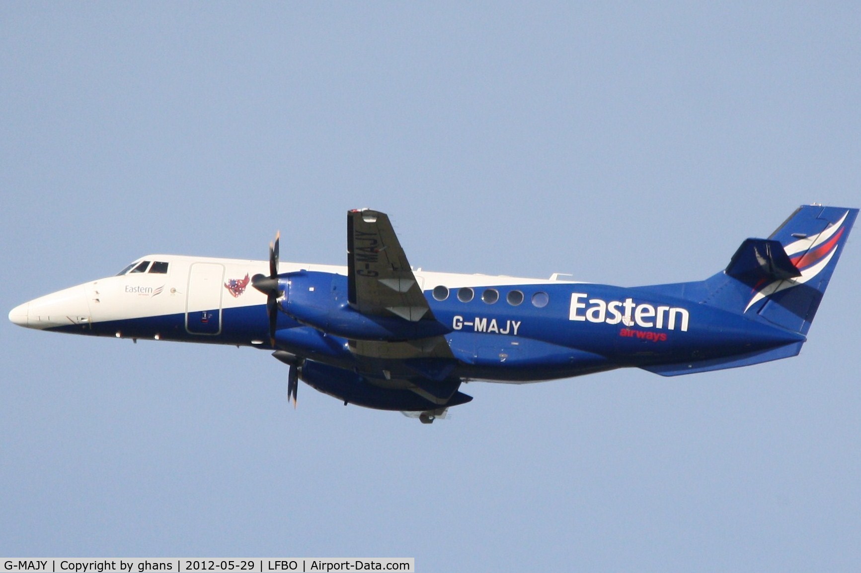 G-MAJY, 1997 British Aerospace Jetstream 41 C/N 41099, Eastern Airways