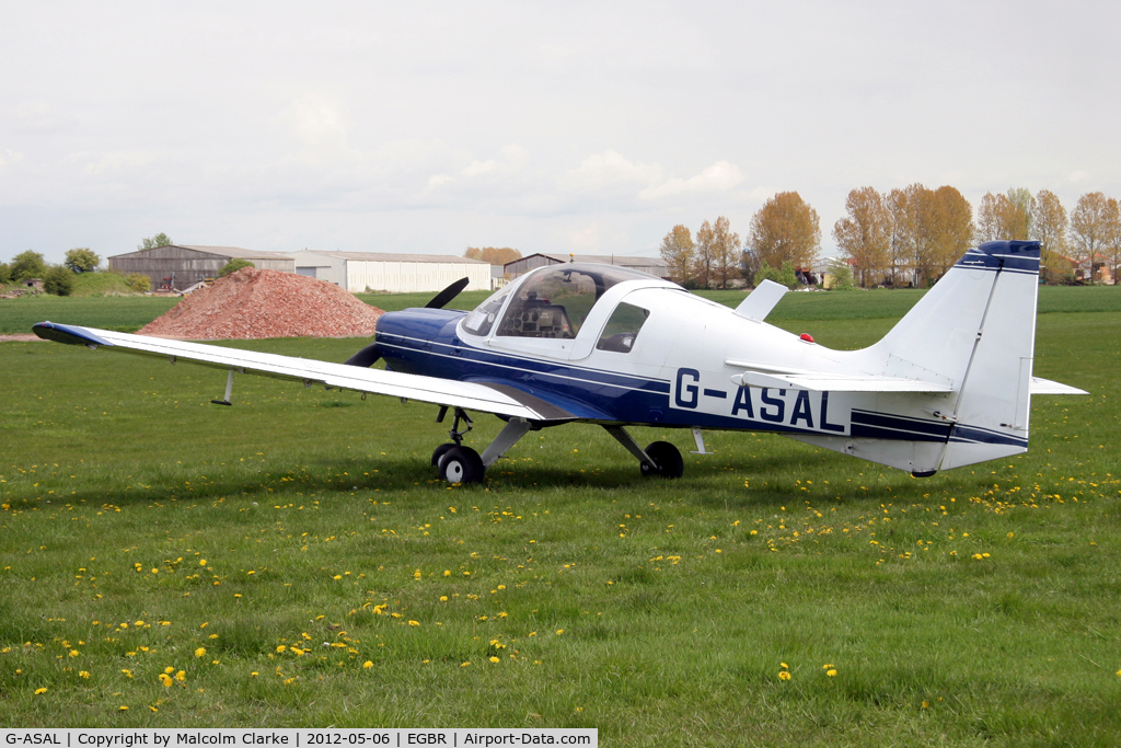 G-ASAL, 1973 Scottish Aviation Bulldog Series 120 Model 124 C/N BH120/239, Scottish Aviation Bulldog T1 at Breighton Airfield's 2012 May-hem Fly-In.