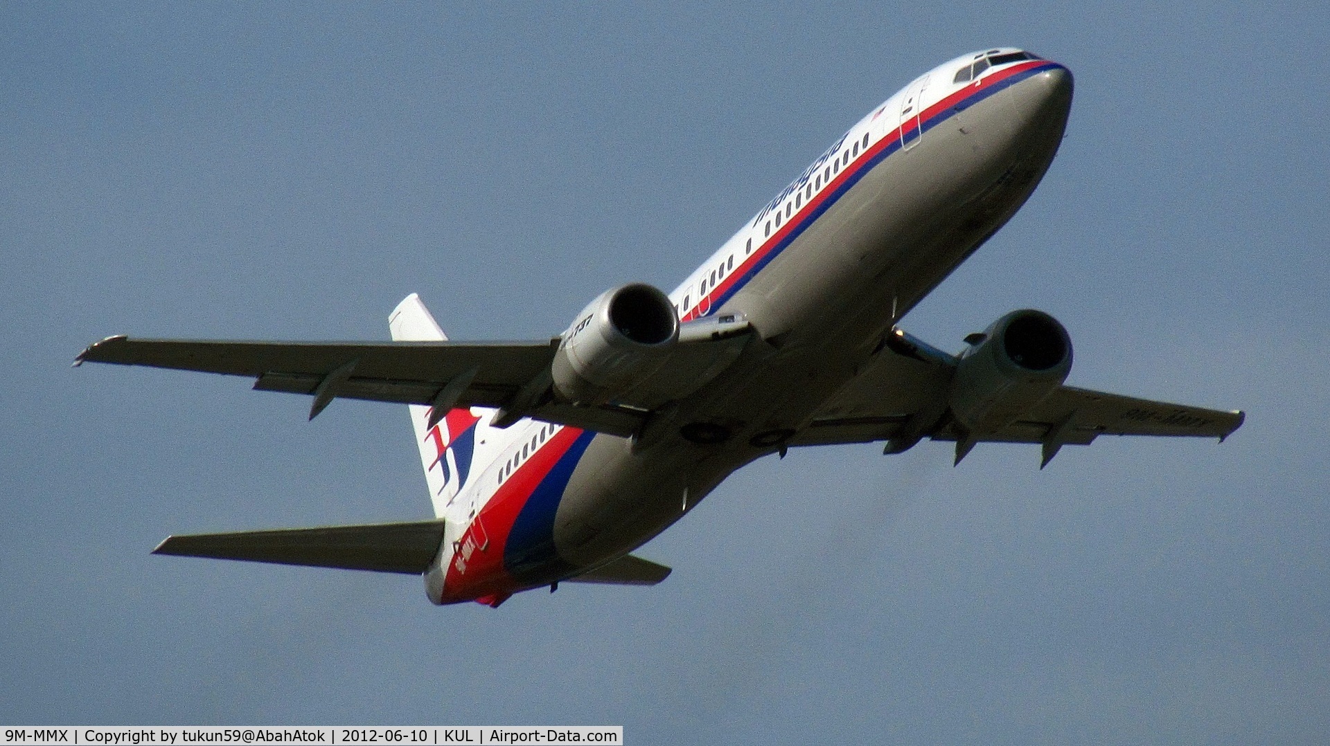 9M-MMX, Boeing 737-4H6 C/N 26452, Malaysia Airlines