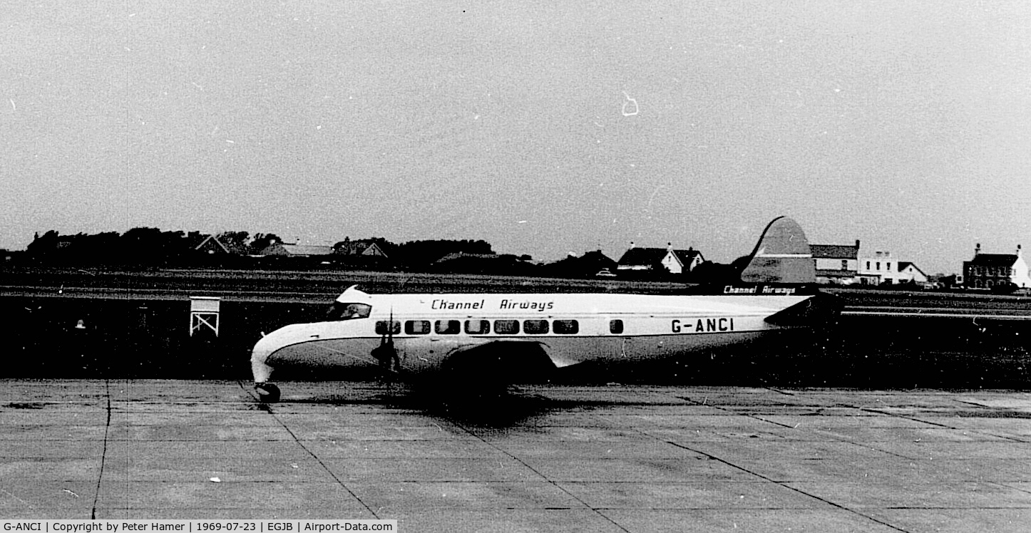 G-ANCI, De Havilland DH-114 Heron1B C/N 14043, Guernsey