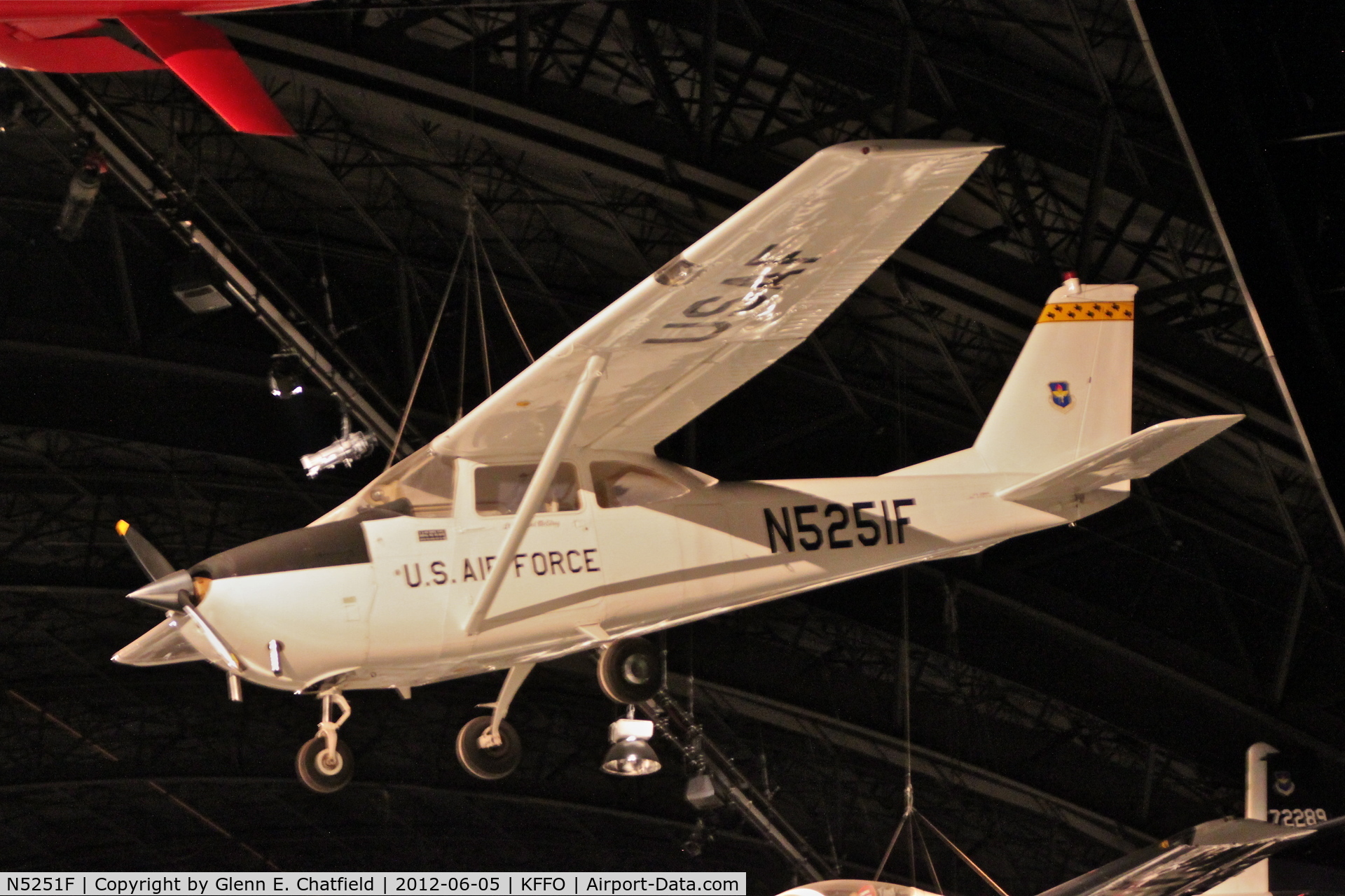 N5251F, Cessna 172F C/N 17253351, At the Air Force Museum
