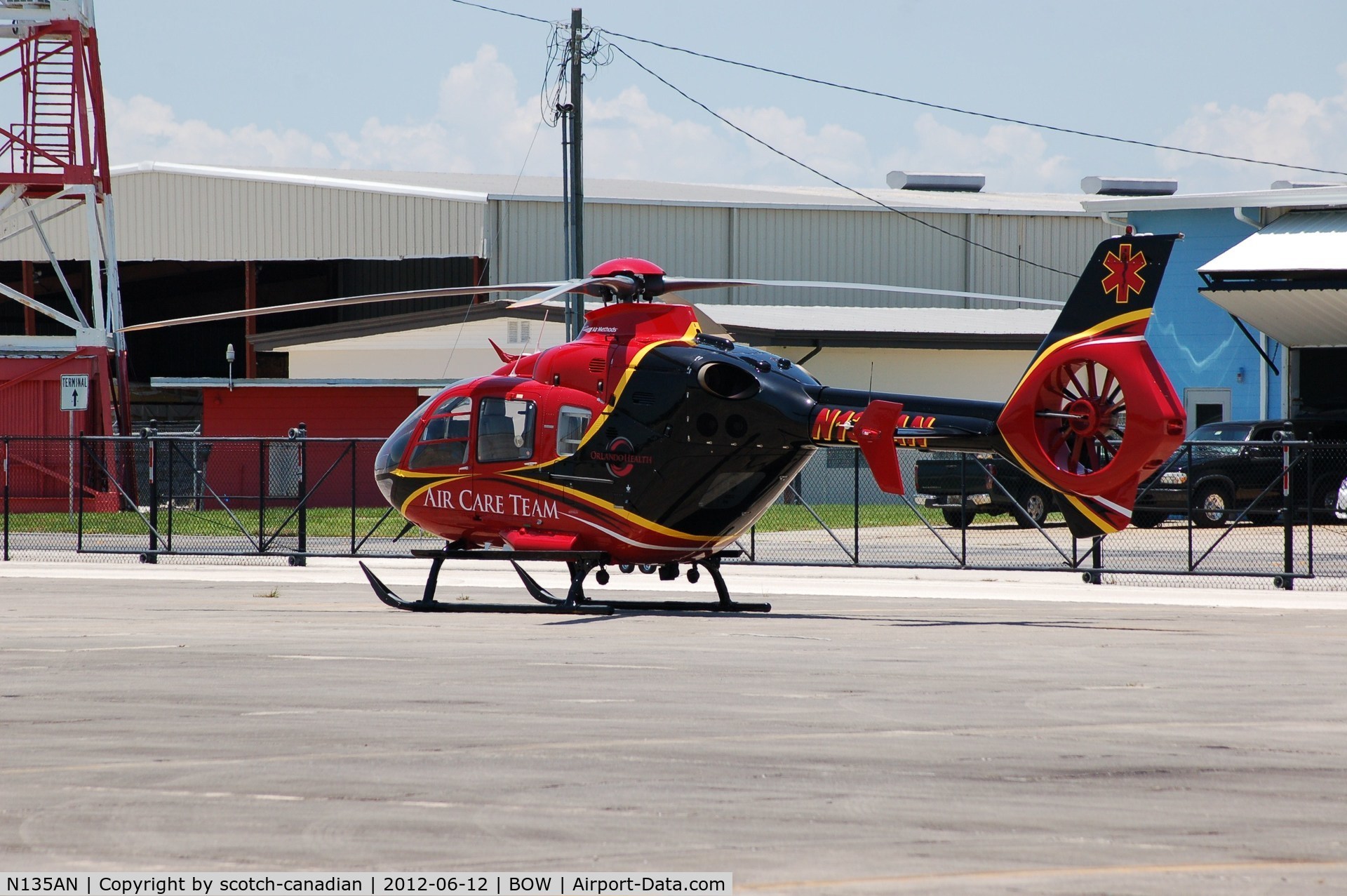 N135AN, 2004 Eurocopter EC-135P-2 C/N 0351, 2004 Eurocopter Deutschland Gmbh EC 135 P2 N135AN at Bartow Municipal Airport, Bartow, FL
