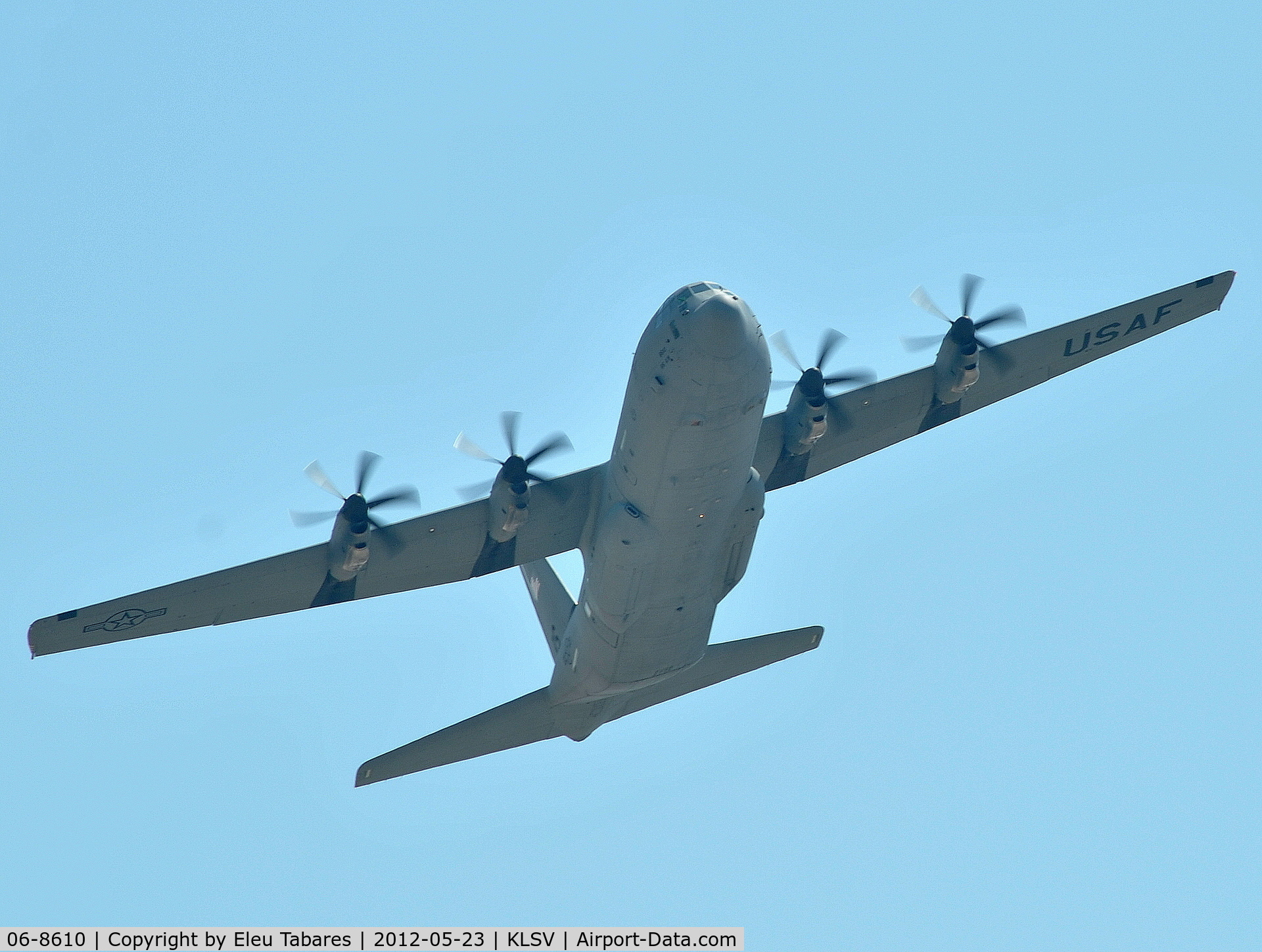 06-8610, 2006 Lockheed Martin C-130J-30 Super Hercules C/N 382-5620, Taken over Nellis Air Force Base, Nevada.