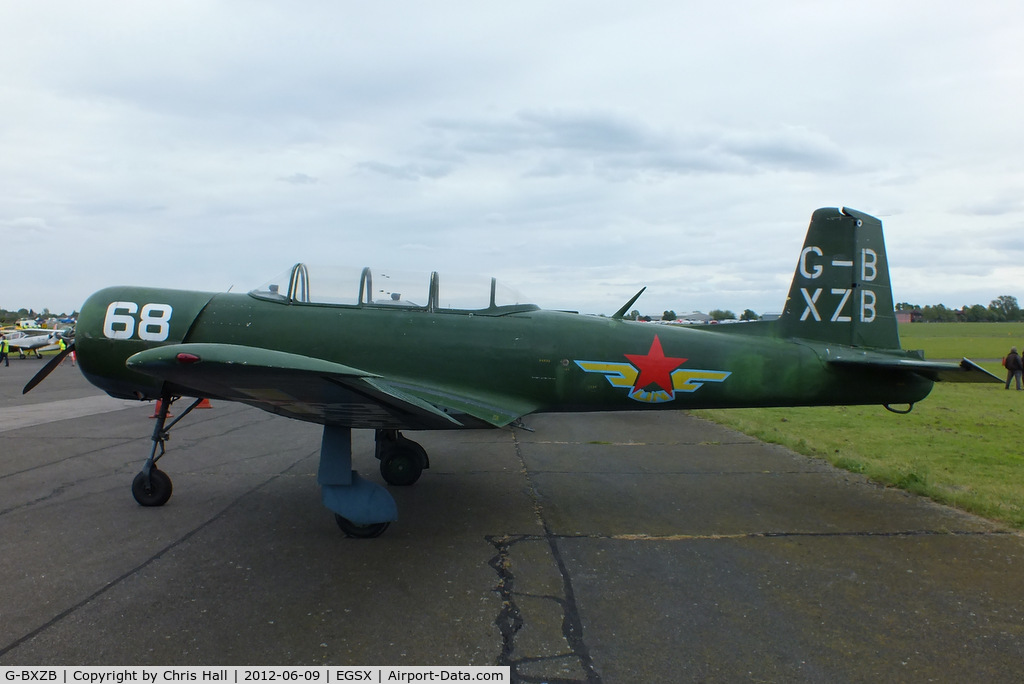 G-BXZB, 1969 Nanchang CJ-6A Chujiao C/N 2632019, at the Air Britain flyin 2012