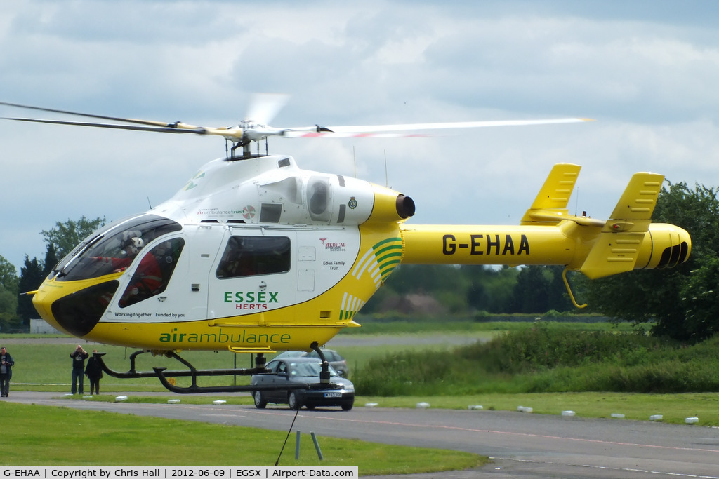 G-EHAA, 2000 McDonnell Douglas MD-902 Explorer C/N 900-00079, Essex & Hertfordshire Air Ambulance