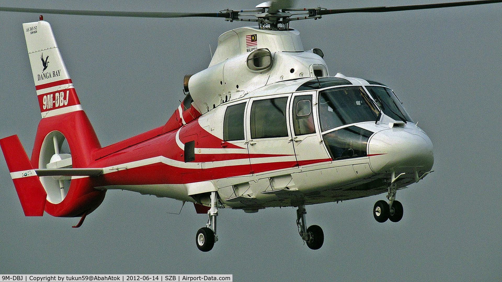 9M-DBJ, Eurocopter AS-365N-2 Dauphin 2 C/N 6529, Danga Bay