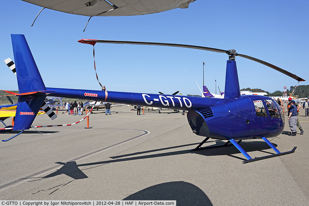 C-GTTO, 2008 Robinson R44 II C/N 12282, On Display, Half Moon Bay 2012 Air Show