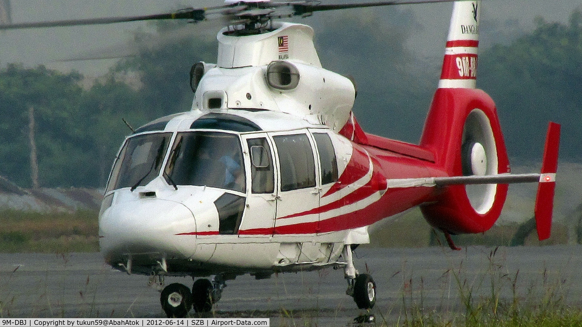 9M-DBJ, Eurocopter AS-365N-2 Dauphin 2 C/N 6529, Danga Bay