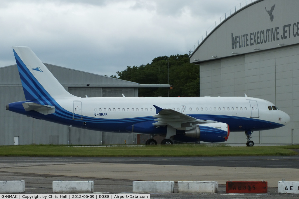 G-NMAK, 2005 Airbus A319-115 C/N 2550, Al-Kharafi Group Airbus A319-115XCJ in a new colour scheme