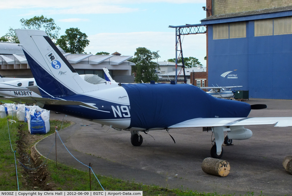 N930Z, 1995 Piper PA-46-350P Malibu Mirage C/N 4622188, Go Aviation UK