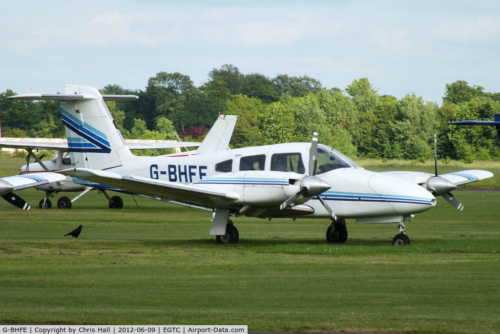 G-BHFE, 1979 Piper PA-44-180 Seminole C/N 44-7995324, Bonus Aviation