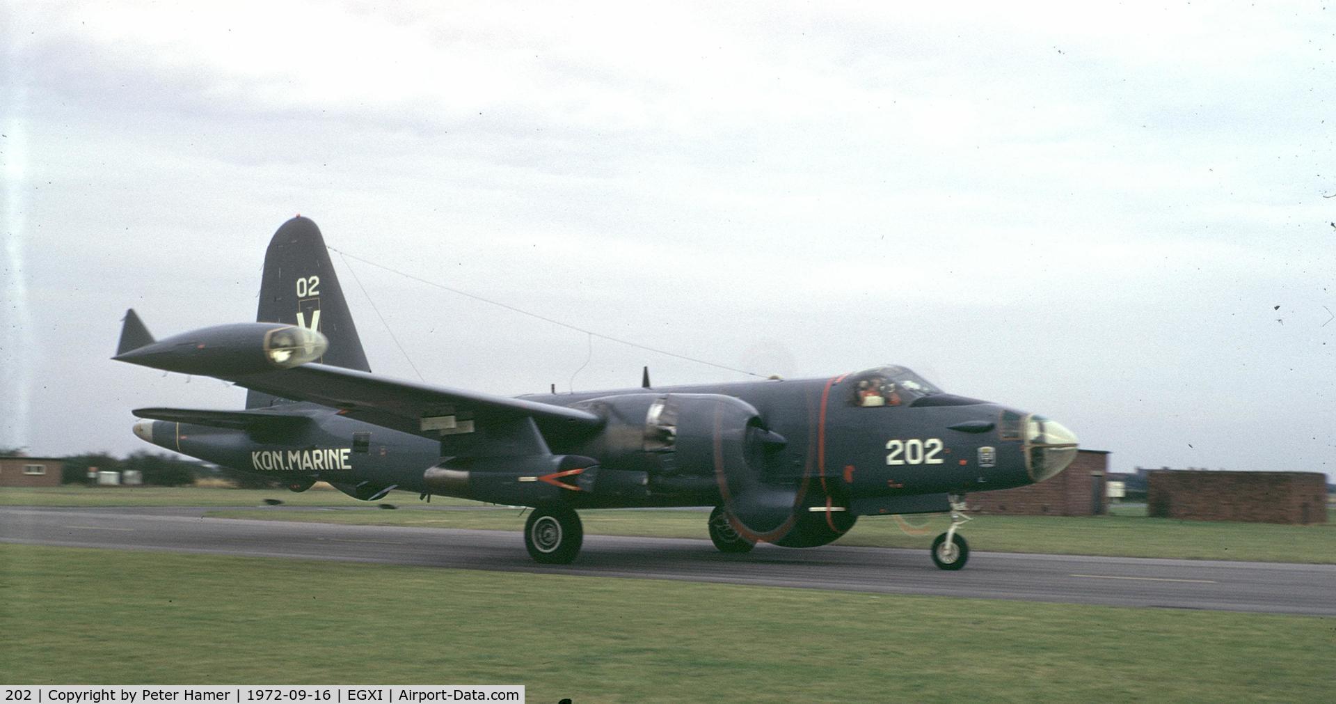 202, Lockheed SP-2H Neptune C/N 726-7245, RAF Finningley Airshow